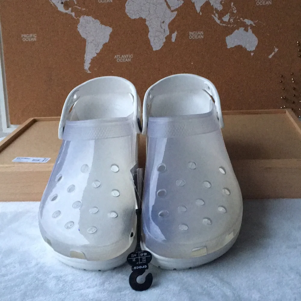 Crocs Classic Translucent Clogs. - Picture 1 of 6